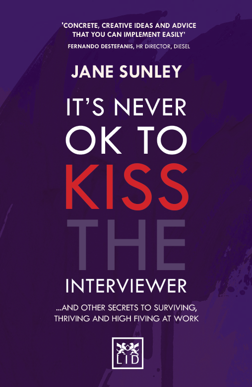 It's Never OK to Kiss the Interviewer Book Cover